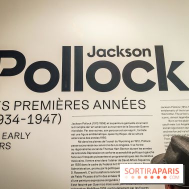 Jackson Pollock, les premières années : l'exposition rétrospective au musée Picasso Paris - photos