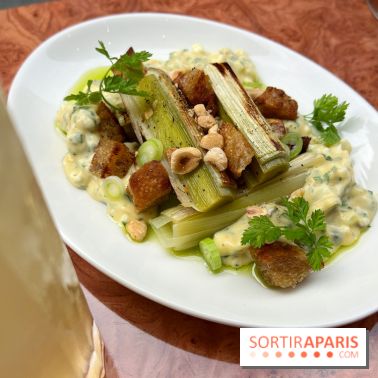 Restaurant Dame - Poireaux, sauce gribiche