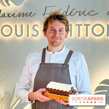 La Bûche et les chocolats de Noël 2024 Louis Vuitton par Maxime Frédéric