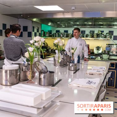 Cours de cuisine au Ritz : la bûche de Noël 2024 -  A7C6203