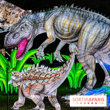 Festival des Lanternes 2024 : le bal des dinosaures, le parcours lumineux du Jardin d'Acclimatation - 2