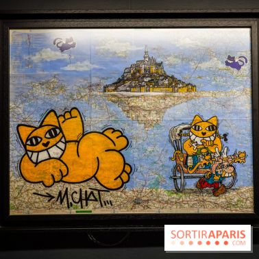 M. Chat, nos photos de son expo à la Galerie Brugier-Rigail