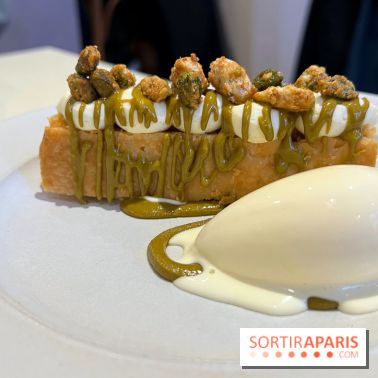 Argile - Millefeuille praliné pistache