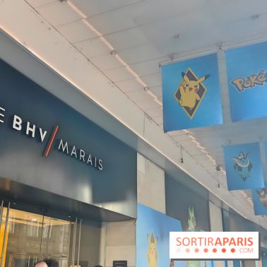 Pop up Pokémon BHV Marais