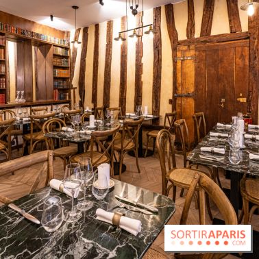 Le Bistro des Livres, le restaurant français pour les amoureux des bouquins