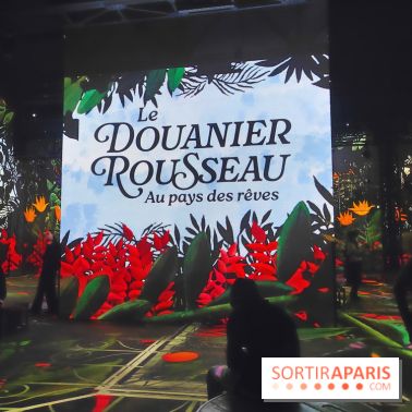 Le Douanier Rousseau, au pays des rêves : l'exposition immersive de l'Atelier des Lumières - photos