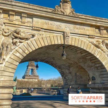 Île aux Cygnes - Viaduc de Passy
