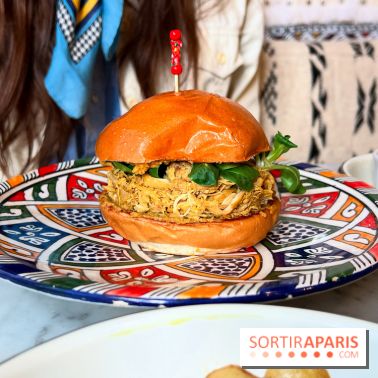 Coderak - Burger effiloché de poulet tajine