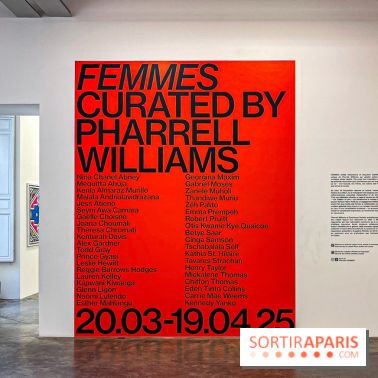 FEMMES : l'exposition collective et gratuite de Pharrell Williams à la Galerie Perrotin