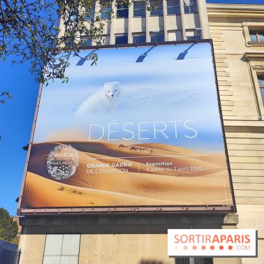 Déserts : l'exposition scientifique se dévoile au Muséum d'Histoire naturelle de Paris