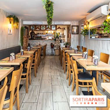 Buja restaurant végétarien thaï et Viet Paris 13e - photos - salle