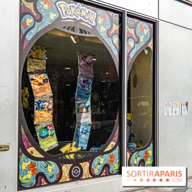 Premiere boutique Pokémon de Paris en photo