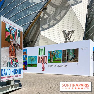 David Hockney : la plus grande exposition retrospective de l'artiste à la Fondation Louis Vuitton - IMG 8800 jpg