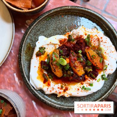 Mazmez - Labné betteraves et agrumes rôtis