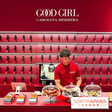Good Girl Coffee Shop : le café-pop up experientiel du nouveau parfum de Carolina Herrera, à Paris - image00070