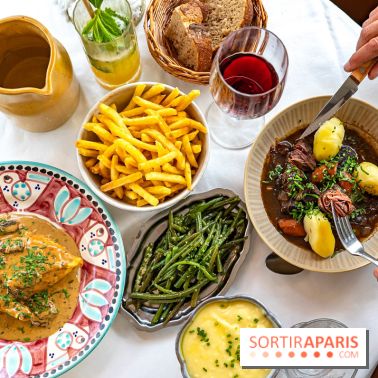 Margaux, le restaurant français typique, face à la Tour Eiffel - A7C09284