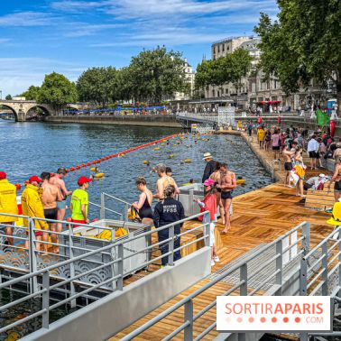 Baignade Seine Bras Marie