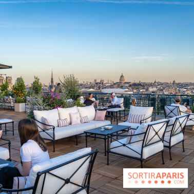 Céleste, le bar estival en rooftop du Cheval Blanc se dévoile