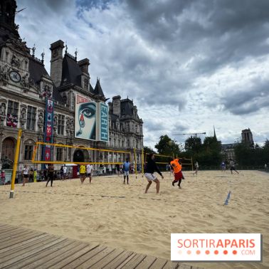 Beach-Volley à l'Hôtel de Ville