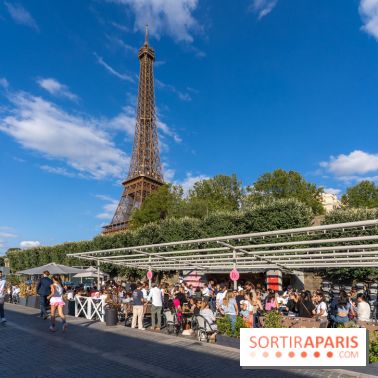 Bonnotte Club Paris, la guinguette branchée et abordable au pied de la Tour Eiffel