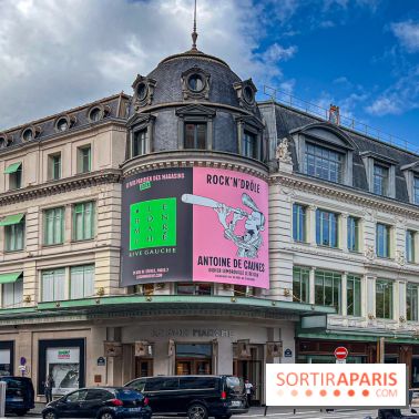 Rock'n' Drôle : l'exposition rock et gratuite d'Antoine de Caunes au Bon Marché Rive Gauche - IMG 0759 jpg