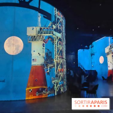 Destination Lune : un voyage immersif dans les étoiles à l'Atelier des Lumières - photos - fotor 1758652212111