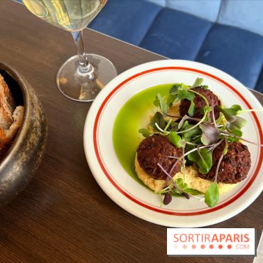 Comptoir Lazu - Falafels de lentilles, houmous