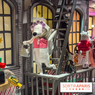 Les vitrines de Noël du Printemps Haussmann à Paris 2025 avec Diane Kruger, les photos - IMG 0598