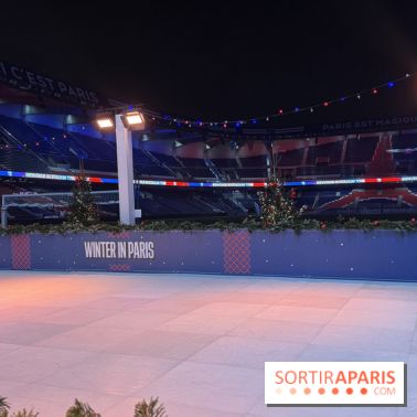 Patinoire au Parc des Princes