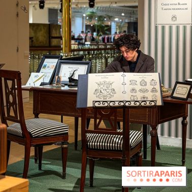 Ex Libris : votre tampon personnalisé et gravé à la main au Bon Marché Rive Gauche pour les fêtes - IMG 3572