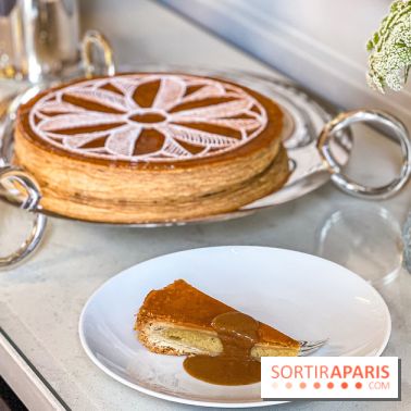 La Galette des Rois 2026 de Matthieu Carlin pour l'Hôtel de Crillon