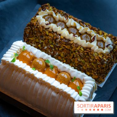 Les bûches de Noël artisanales de Baiman's Cake à Montreuil - photos