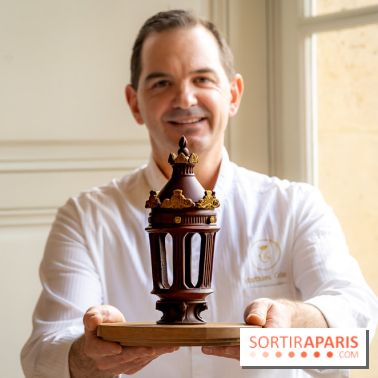 L'oeuf de Pâques du Crillon 2026 par Matthieu Carlin : le lampadaire