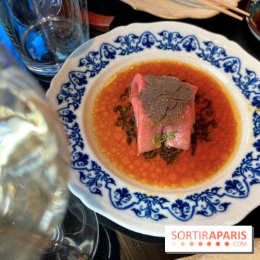 Uni Paris - Sashimi thon otoro truffe