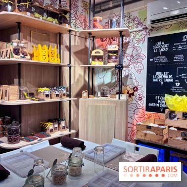 Atelier fabrication de tablettes Mon Jardin Chocolaté
