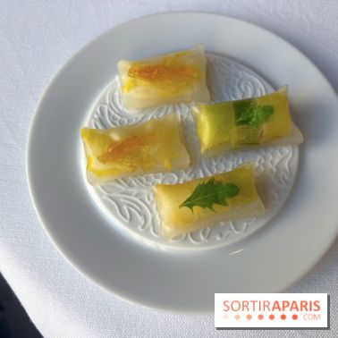 Alliance - Poireaux en vinaigrette et poivre gris, premières endives et bergamote