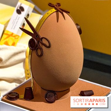 Chocolats de Pâques 2026 ultra-mode par Pierre Marcolini : Oeufs Couture et petites merceries à croquer