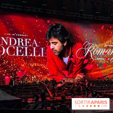 Concert Andrea Bocelli avril 2026