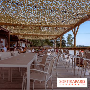 La plage et guinguette des Étangs de Hollande - photos
