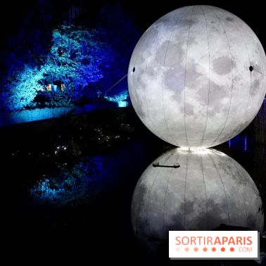 Parc de l'Étrange 2026 : Lune lumineuse sur l’étang nocturne
