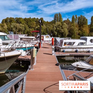 Balade en bateau au Port de Valvins-les-bains, Pays de Fontainebleau : la Seine et ses Affolantes