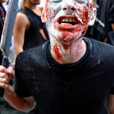 Zombie Walk à Paris 2012