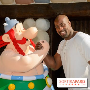 Inauguration officielle de la Forêt d'Idefix avec Teddy Riner