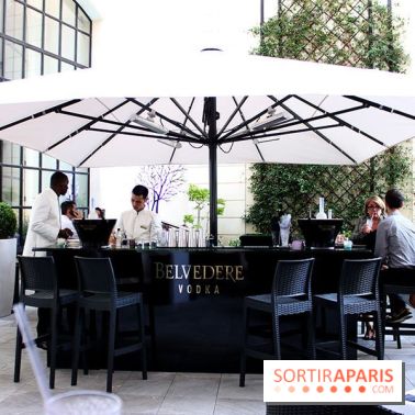 La terrasse d'été du Shangri-La Paris by Belvedere