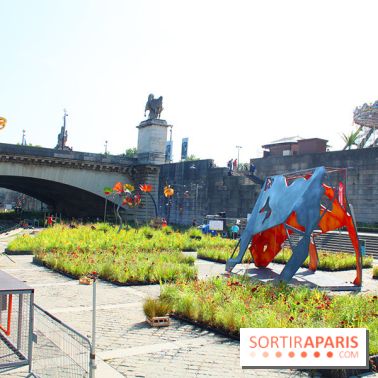 Petite Fleur Folie, le jardin éphémère sur les Berges