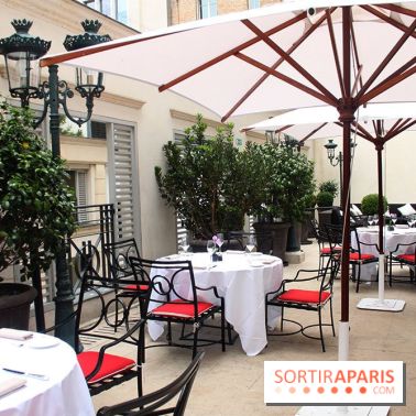 terrasse du Marriott Champs-Elysées