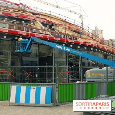Le chantier des Halles en photos