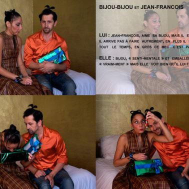 BIJOU BIJOU et JEAN FRANCOIS // (c) Myrtille Chartuss s & Budar