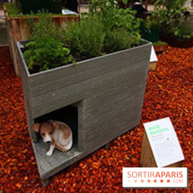 Jardins Jardin 2016, la niche-jardinère en Polyal de Fabrice Peltier