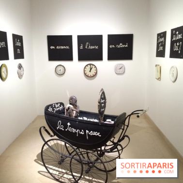 Photos de l'exposition Ben au musée Maillol 